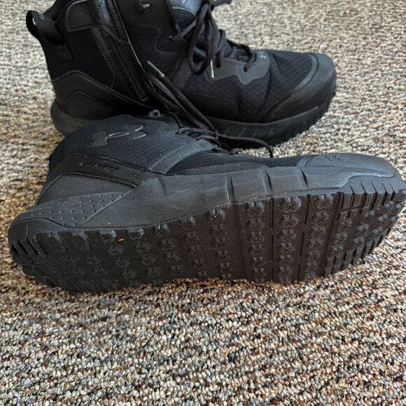 Under Armour Men's Trail Black Tactical Boots New - No Box - Size 13 - Picture 5 of 5